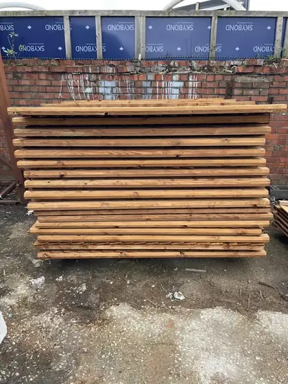 JRT Fencing stock yard