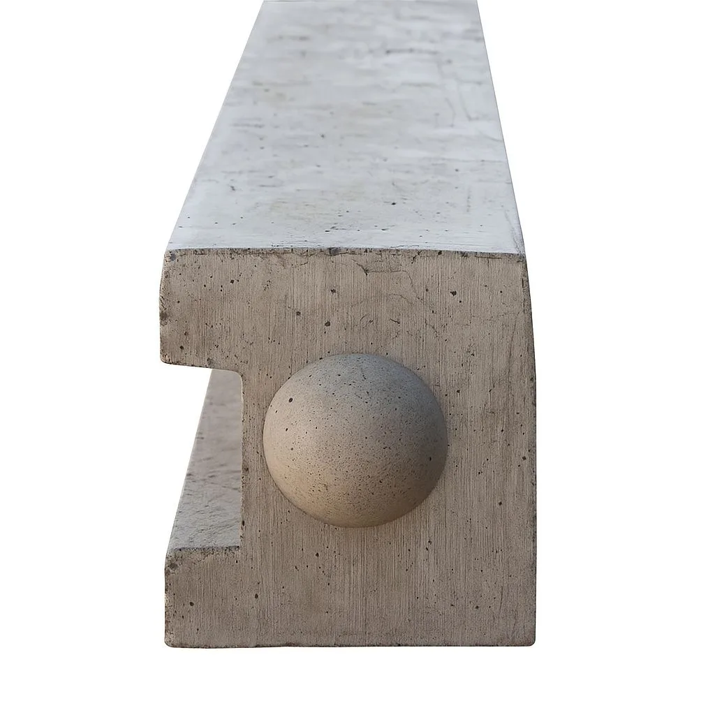 End Slotted Concrete Post