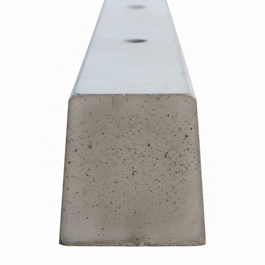 Holed Concrete Post